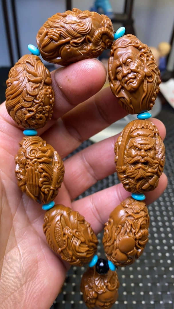 2.25瑞兽神仙会雕刻黄金树黄金核不是橄榄核看清楚购买是黄金核