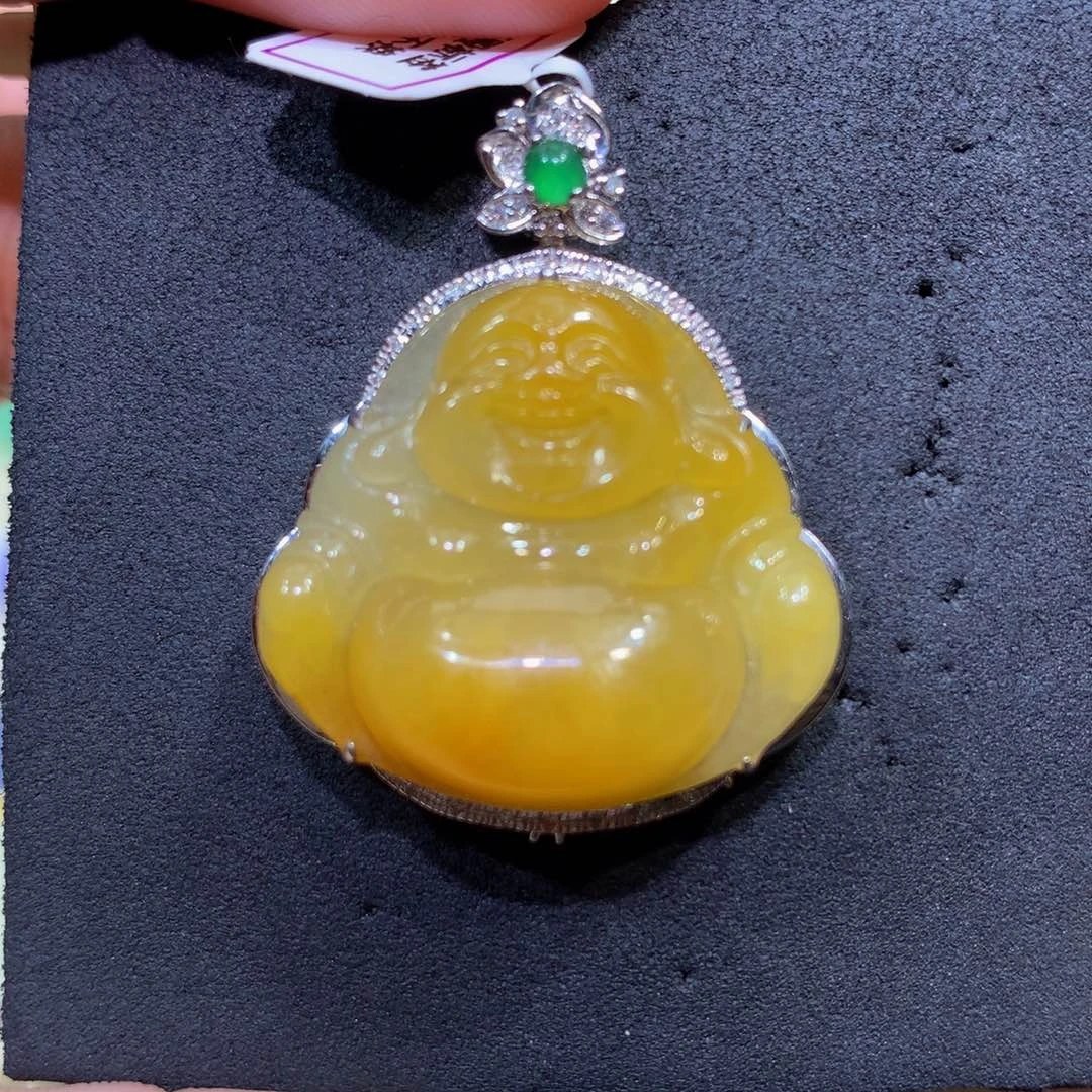 翡翠18K金镶嵌手链翡翠