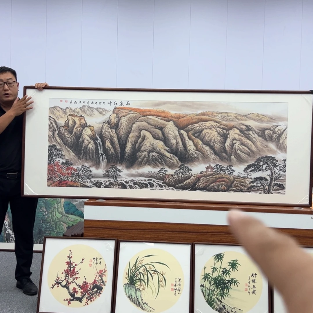 国画国画作品纯手绘作品