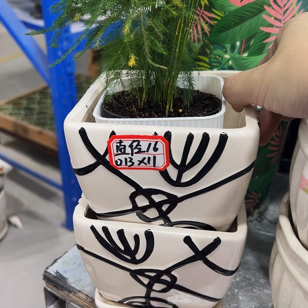 绿植多肉陶瓷花盆