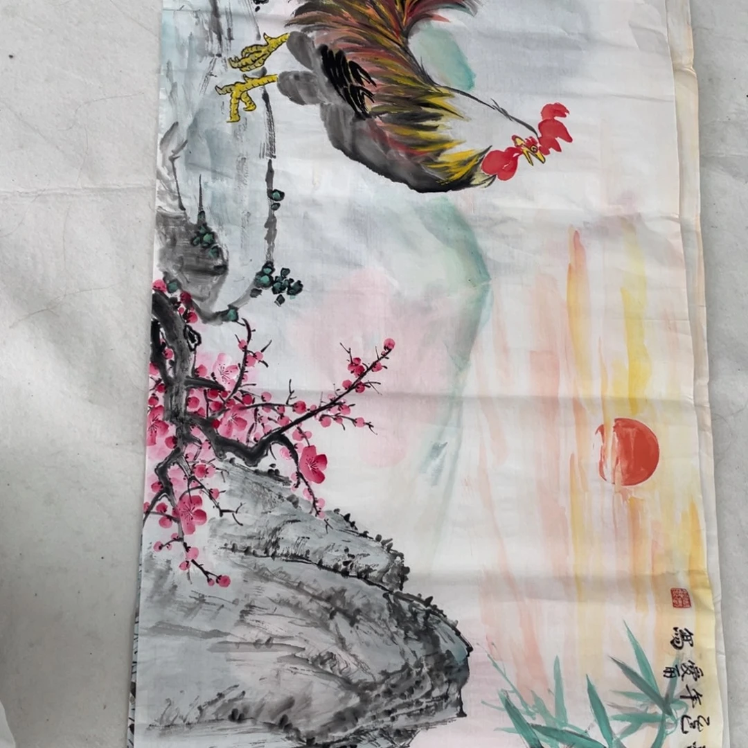 国画周爱丽老师绘画