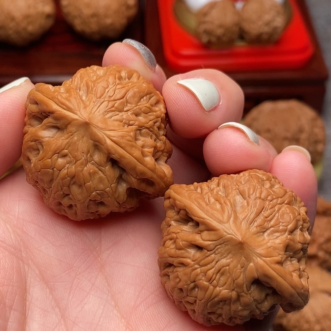 文玩核桃把件铁锤38.9全品