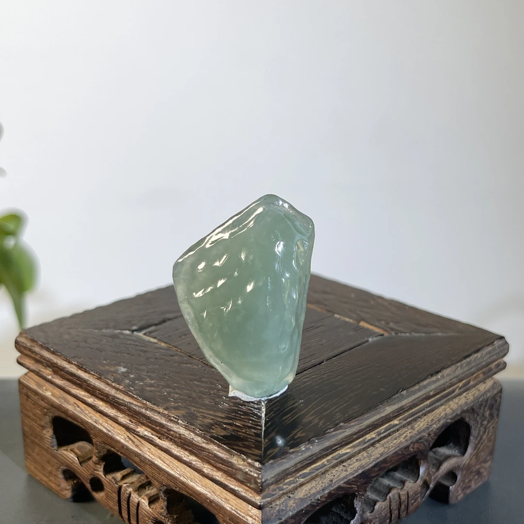 JTW16-31 天然翡翠缅甸A货 翡翠随型挂件