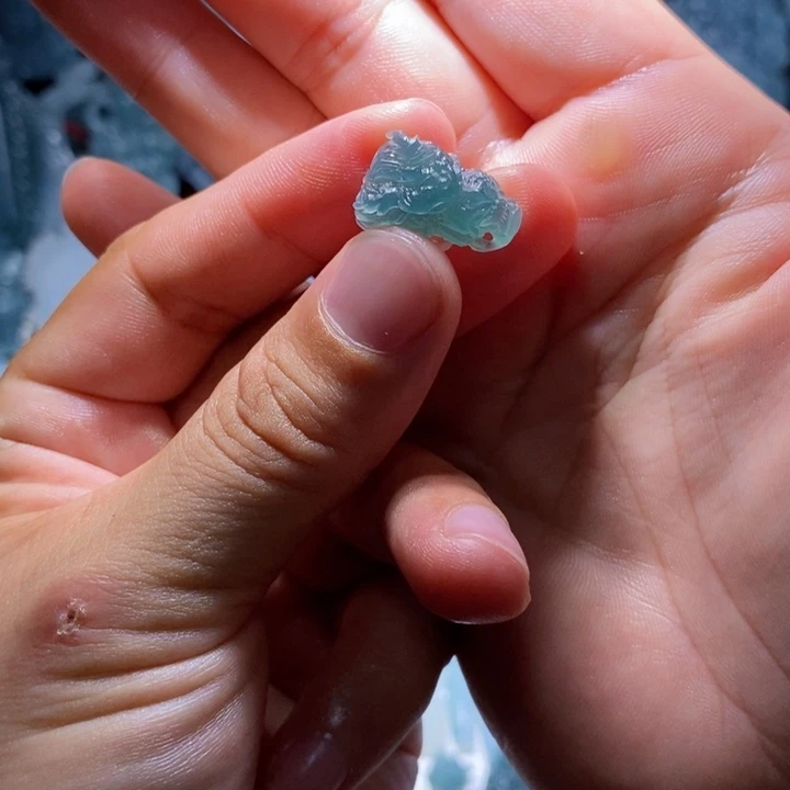 定制翡翠未镶嵌星**海毛