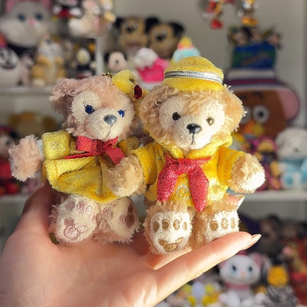 毛绒达菲雪莉玫一对挂件