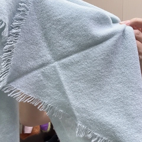 羊绒绿色三角巾特价