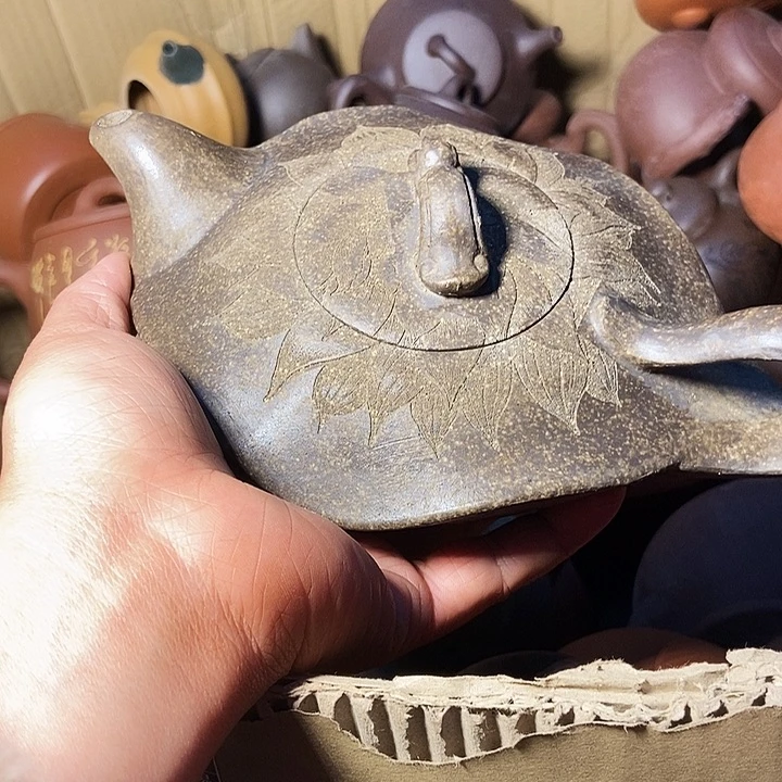 全手工制作宜兴紫砂茶壶