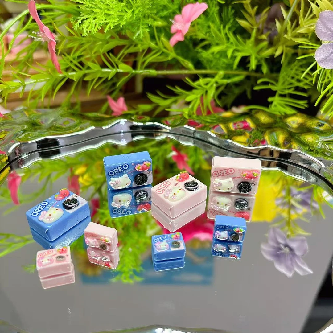 【迷你-KT奥利奥饼干盒】定制DIY手机饰品配件创意卡通可爱