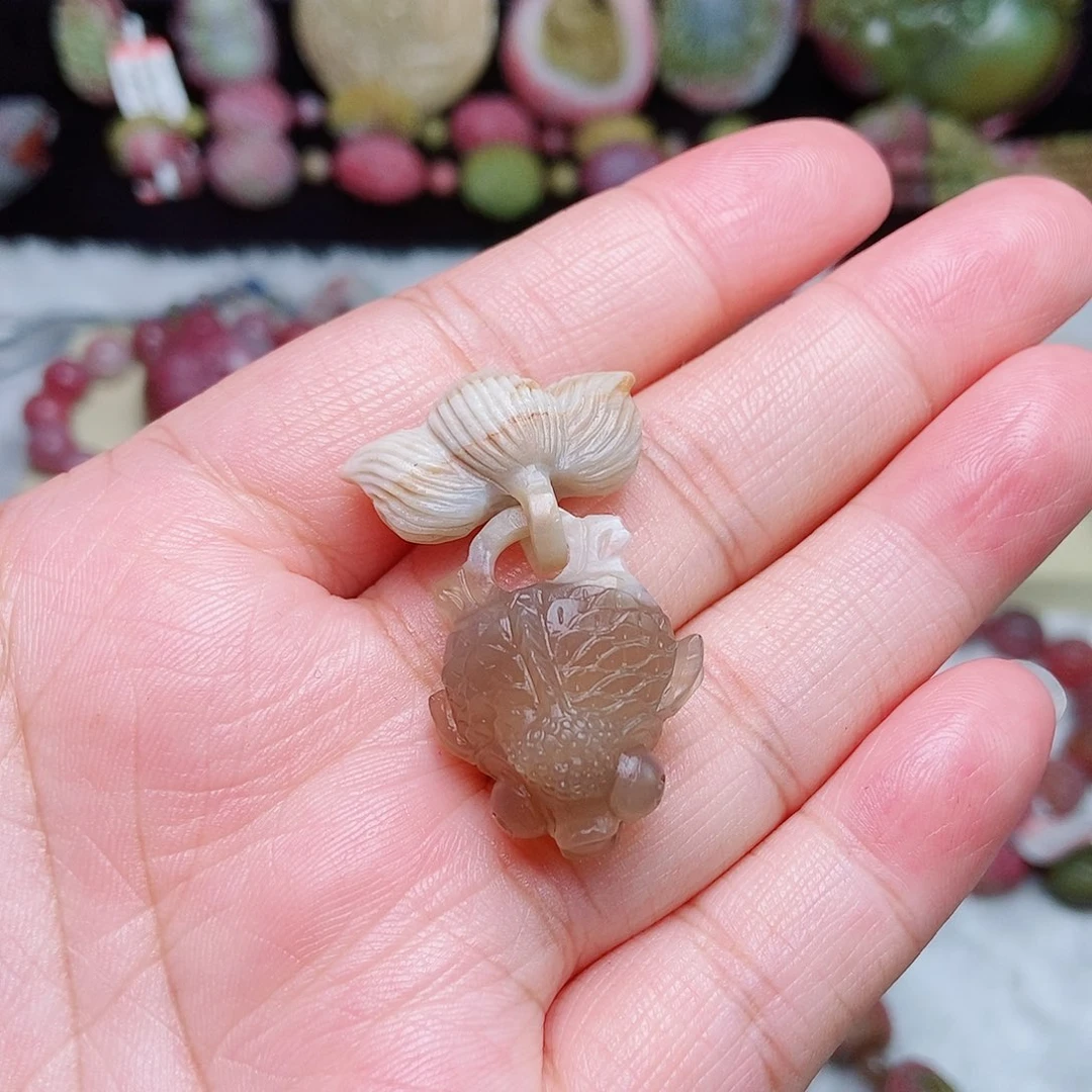 玛瑙/玉髓珠宝半成品未镶嵌