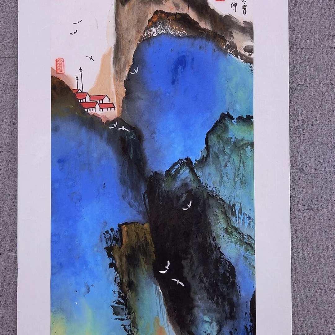 国画当代艺术，展览作品