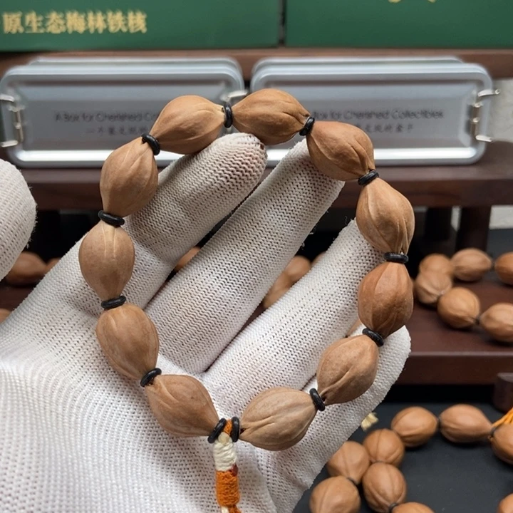 橄榄核手串1422三面佛
