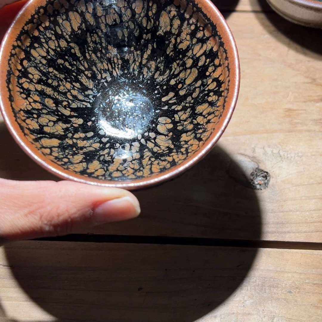 茶盏老木头柴烧建盏精选53