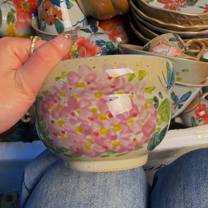 瓷片景德镇陶瓷手工手绘福利