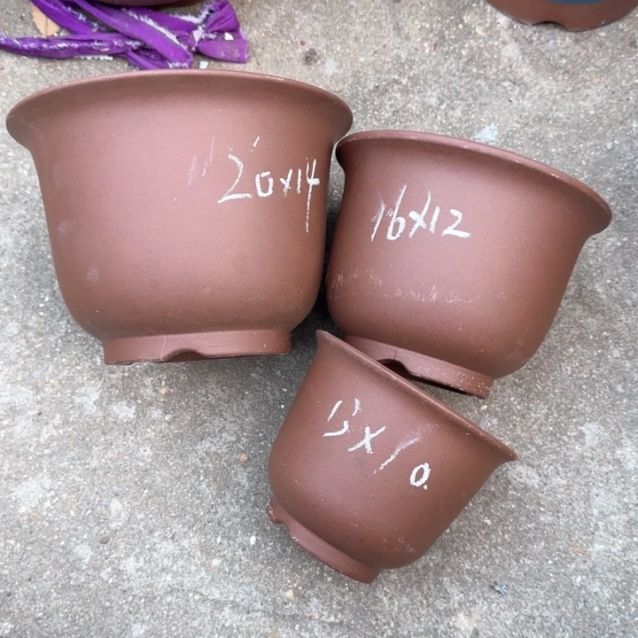 紫砂花盆特价清仓