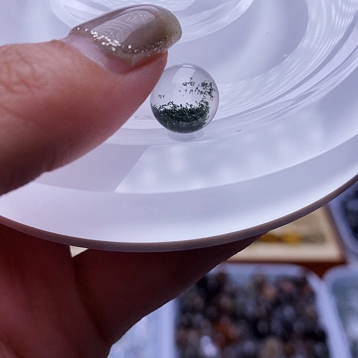 水晶天然水晶定制打孔不退不换未镶嵌