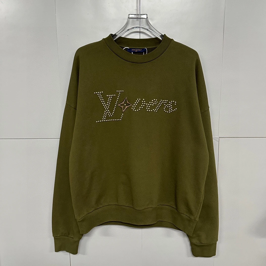 未使用 LouisVuitton/路易威登 SS24 菲董铆钉卫衣 M码 P00272