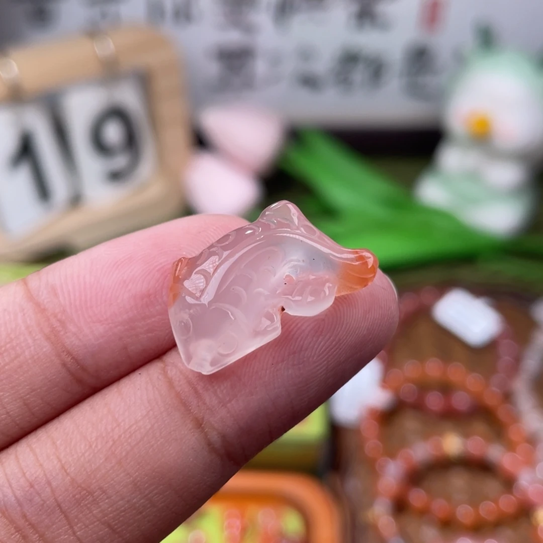 未镶嵌南红玛瑙挂件6657