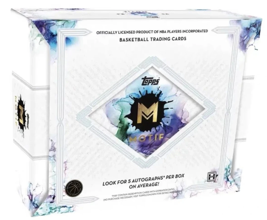 23-24 TOPPS MOTIF Hobby 篮球 盲盒 球星卡 默认代拆
