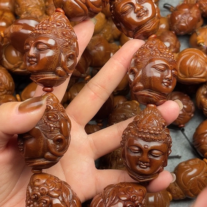大***简橄榄核吊坠橄榄核手持
