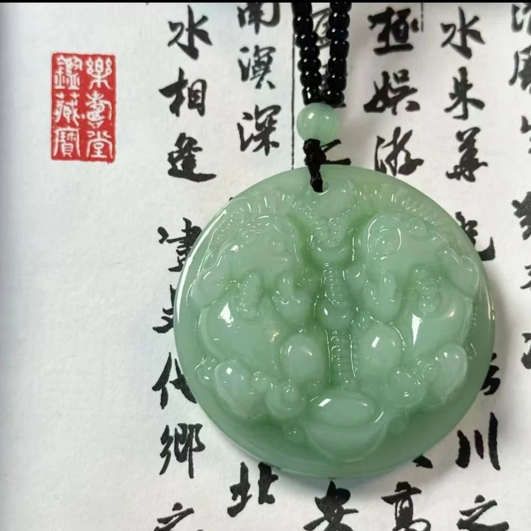 国风子母双貔貅男女同款百搭经典吊坠31025