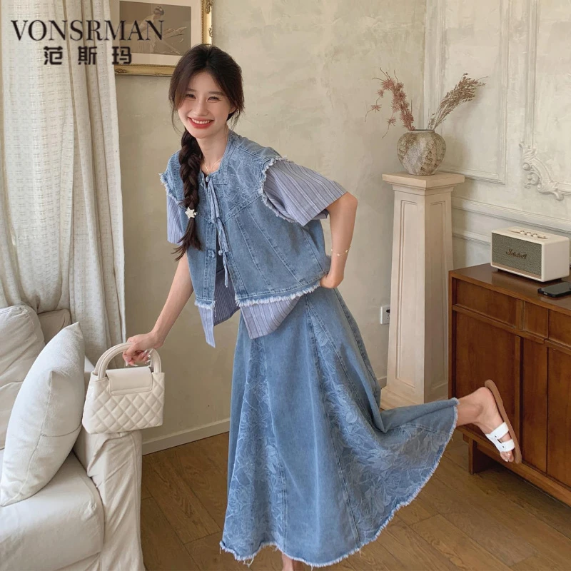 夏女2025新款遮肉显瘦绝美时尚休闲慵懒气质超级好看连衣裙