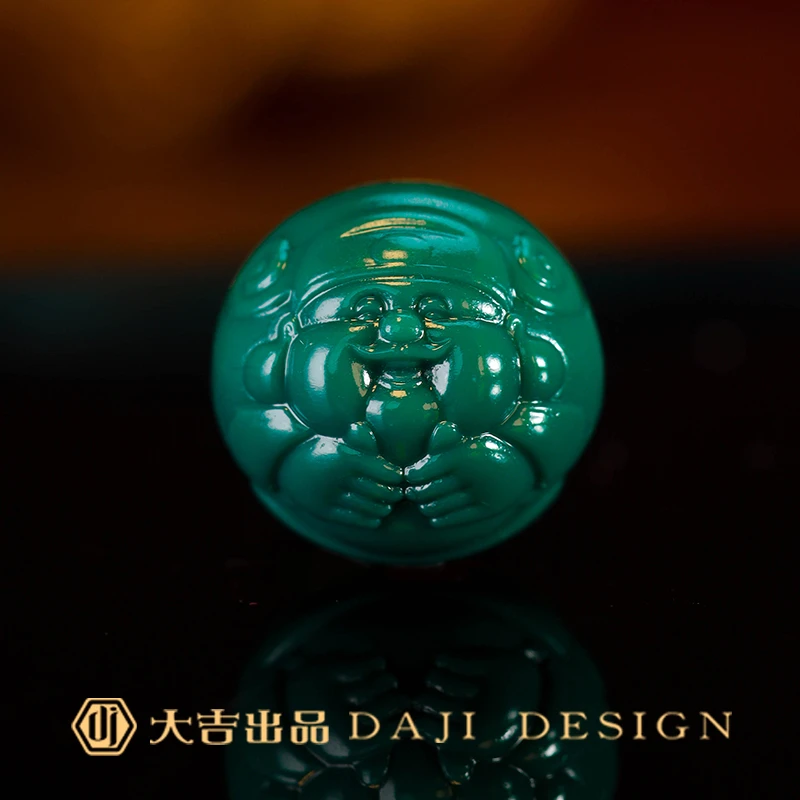 【大吉出品】ZG专属-财神配珠地狱色文玩手串配饰配珠顶珠隔珠单颗