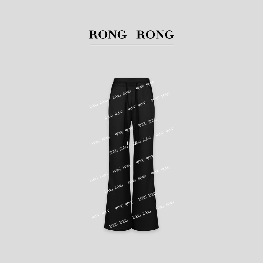 溶溶【超模裤】RONGRONG  绵羊毛提臀瘦腿微喇百搭休闲裤D-A8965939