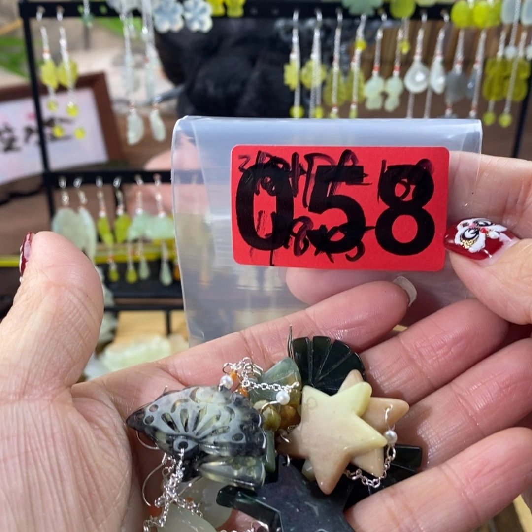 蛇纹石玉玉簪合金妘*