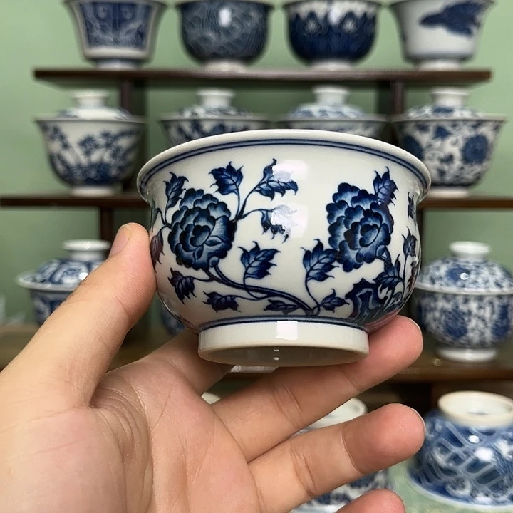 月季花卢氏杯满杯150毫升