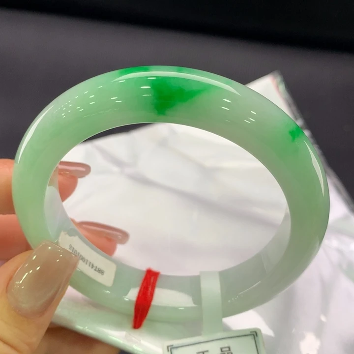 未镶嵌手镯翡翠正圈55.5