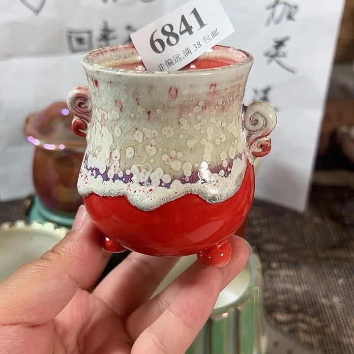 口5 手工花盆满30包邮