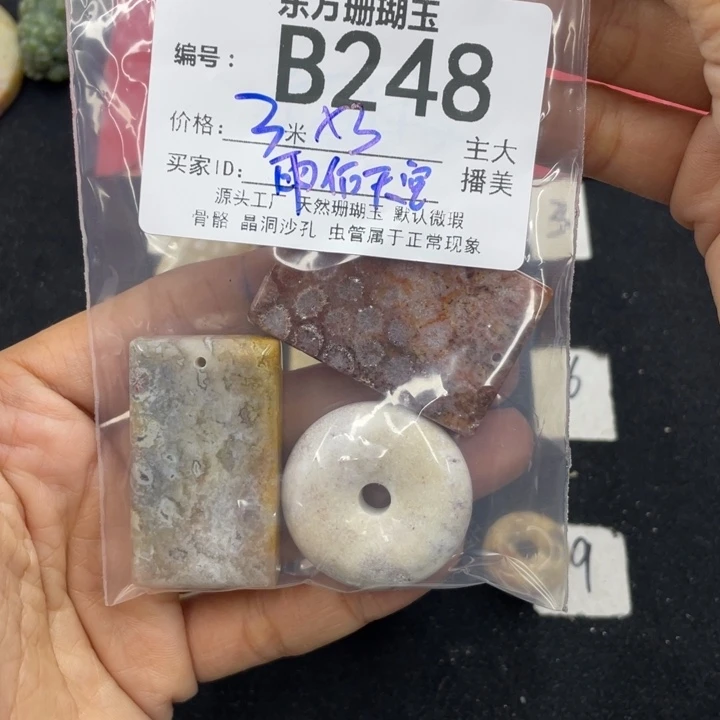 硅化珊瑚（珊瑚玉）颈饰合金雨**空