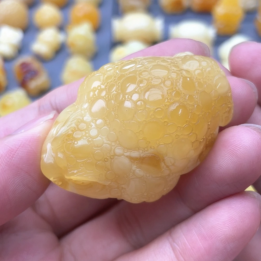 未镶嵌琥珀裸石蜜蜡