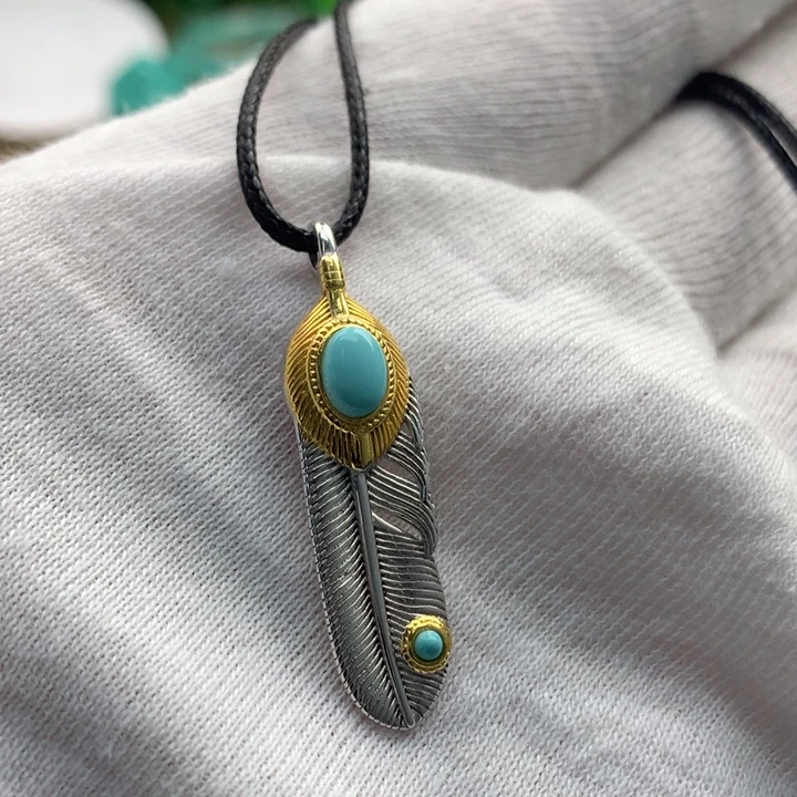 绿松石银S925镶嵌配饰