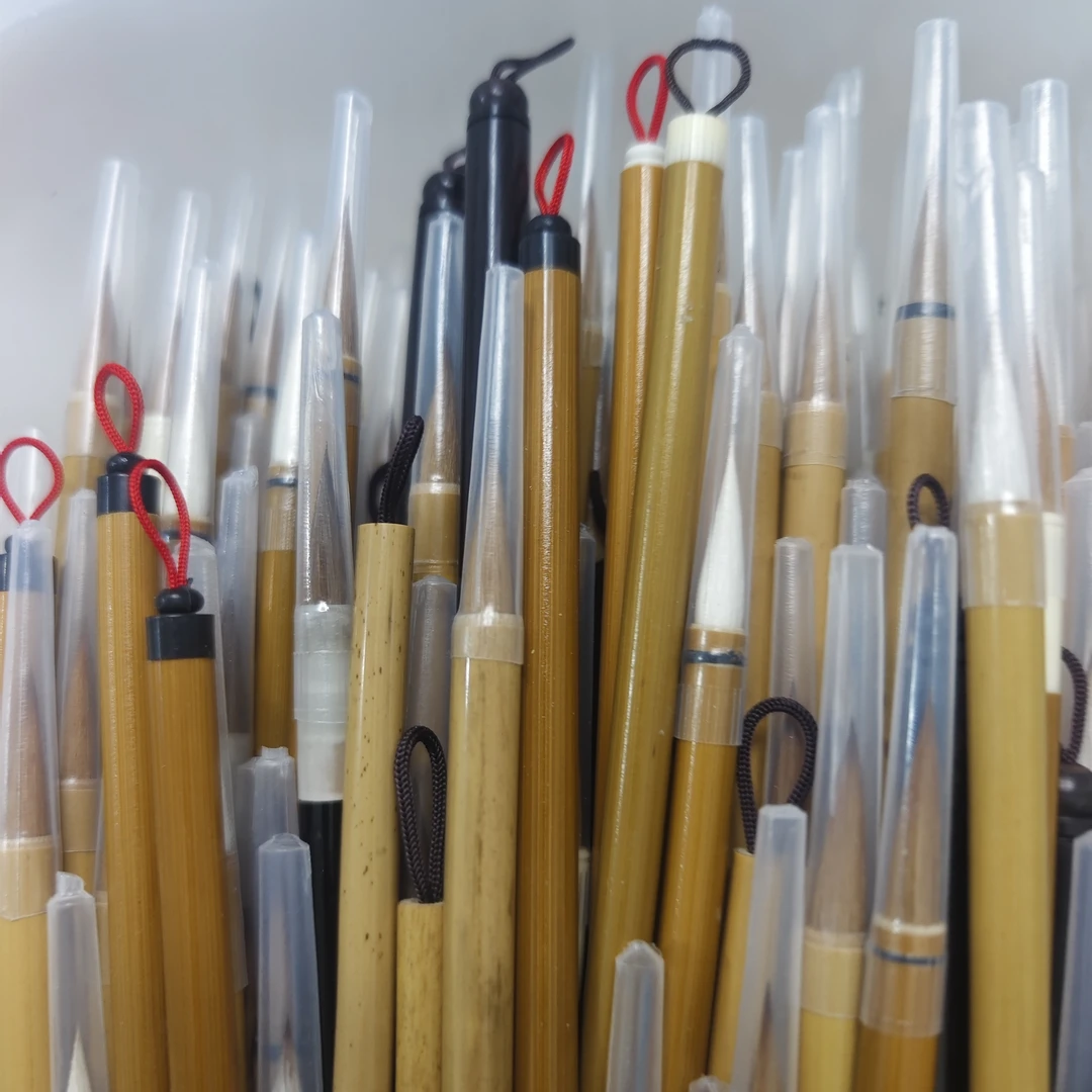 （邹小清笔庄）处理瑕疵品10支2.5左右高货小楷笔弹性软