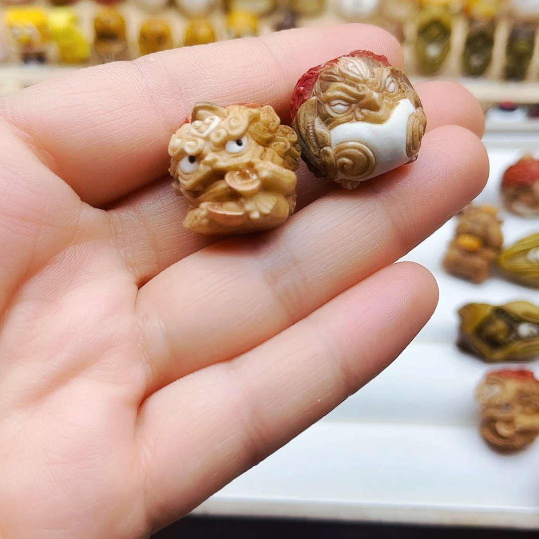 鹿骨摆件手工打磨配饰