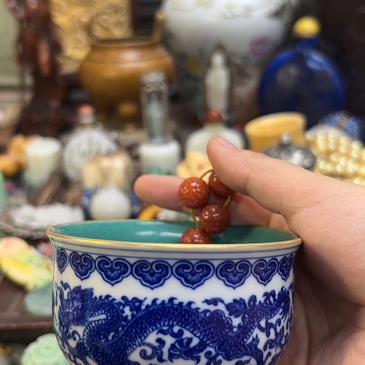 摆件一**芦瓷杯！紫砂壶