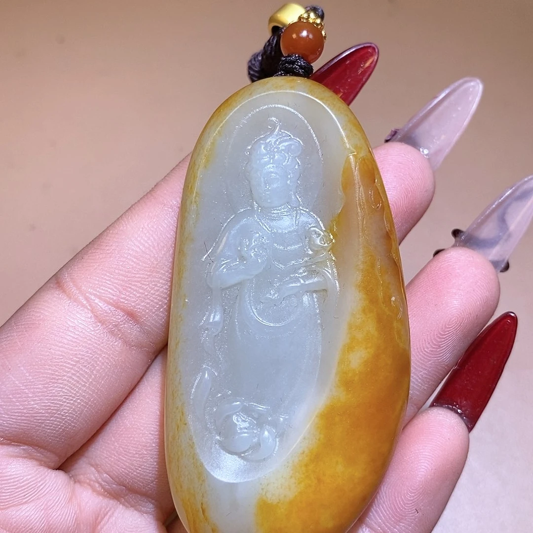 和田玉颈饰未镶嵌L8 