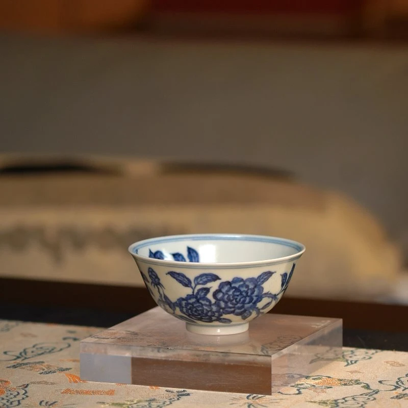 YGMW176 逸古堂 芙蓉花宫碗 BJ