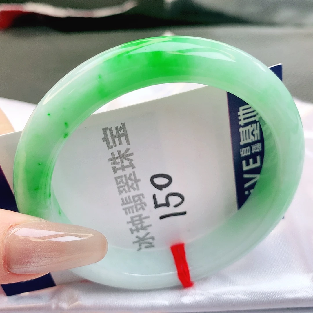 翡翠未镶嵌手镯缅甸天然a货翡翠