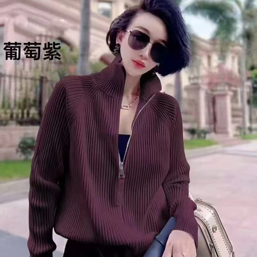 02新款加厚拉链外套