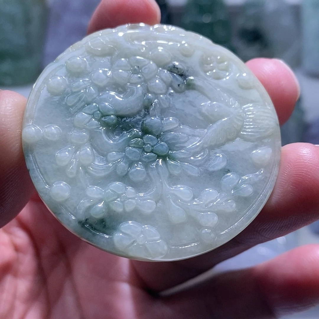 【闪购商品】翡翠颈饰未镶嵌11111111111