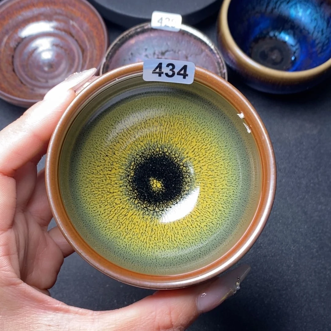 茶盏建窑建盏主人杯434