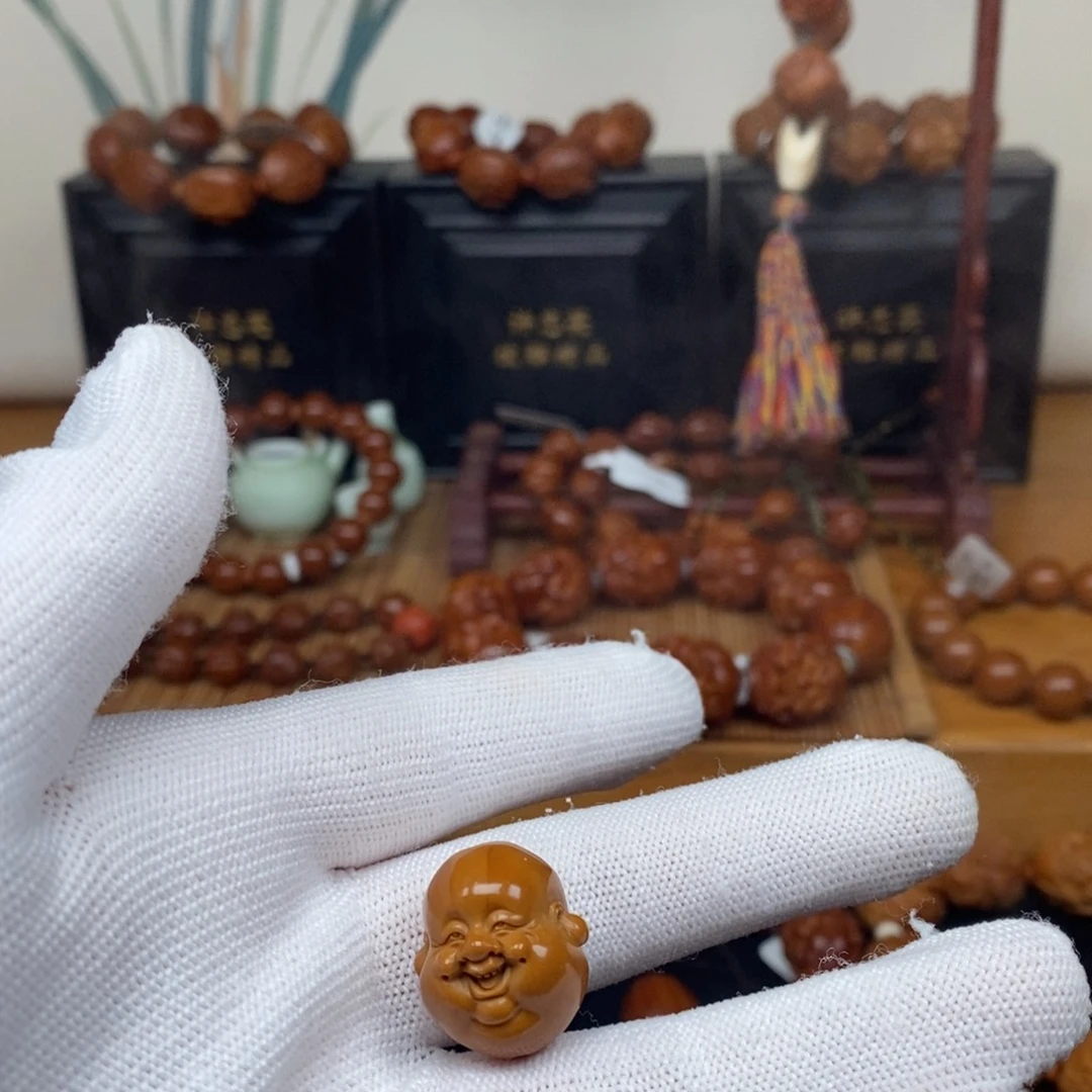 吊坠橄榄核一青老师小开心