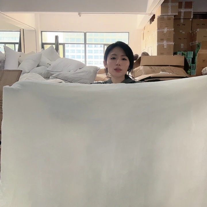 棉纱被子质量好白色