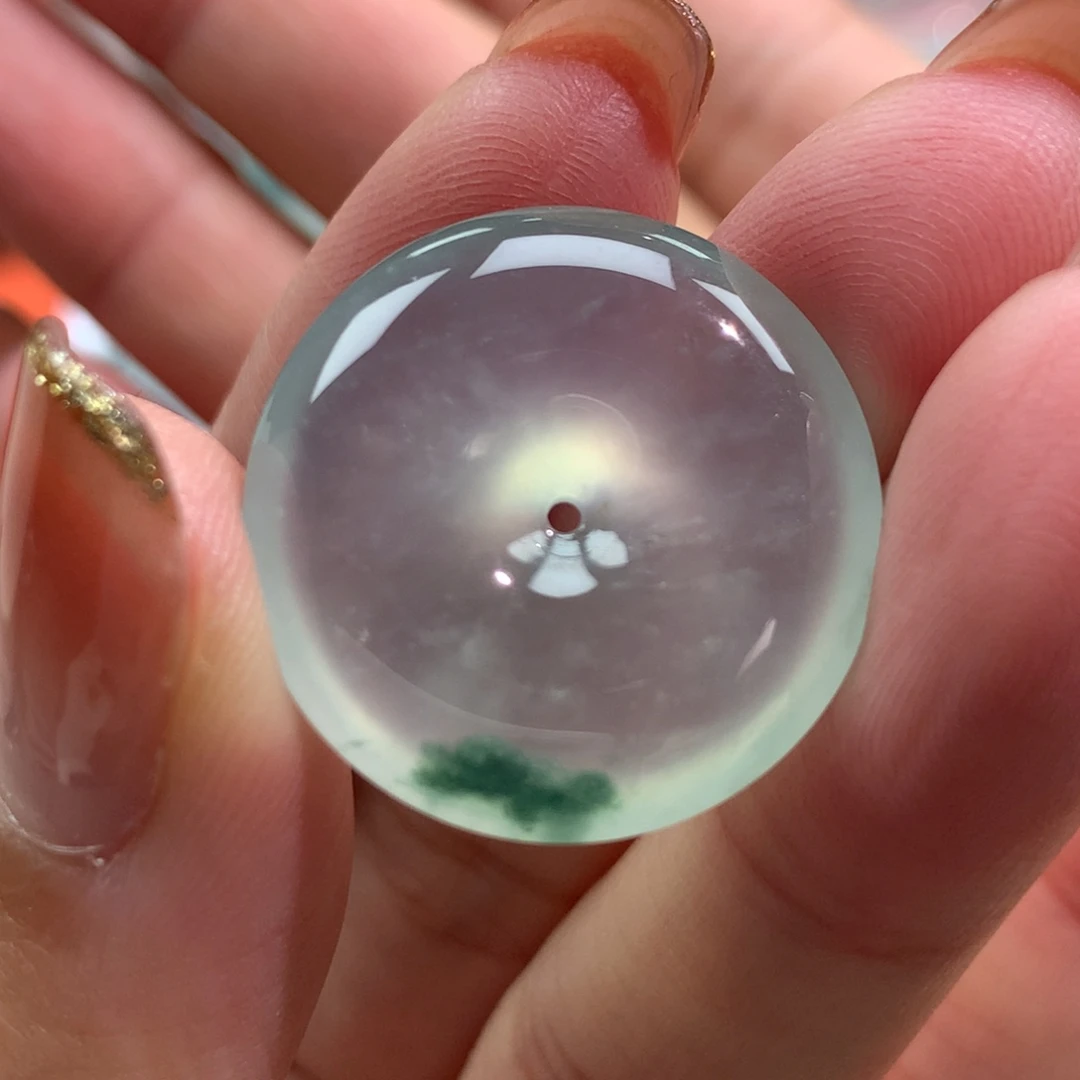 翡翠未镶嵌颈饰39号