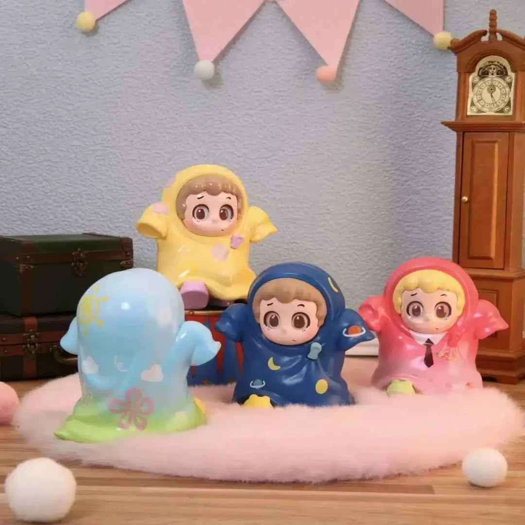 正版piny今夜不许睡盲盒可爱摆件潮玩手办