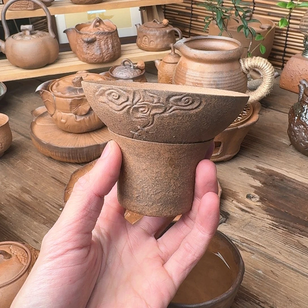 原矿老岩泥茶器系列