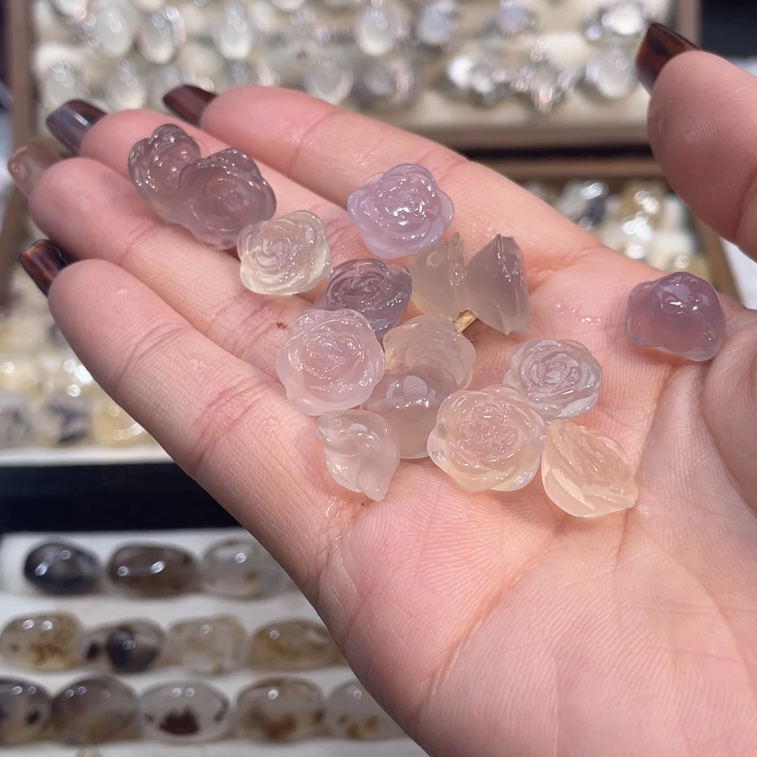 玛瑙/玉髓合金颈饰