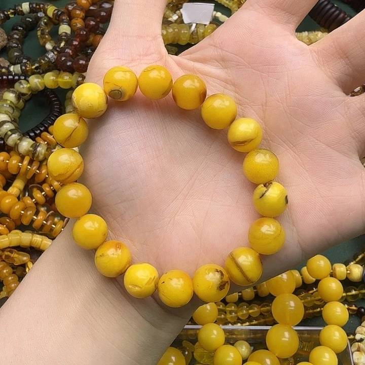 琥珀未镶嵌珠宝奇石